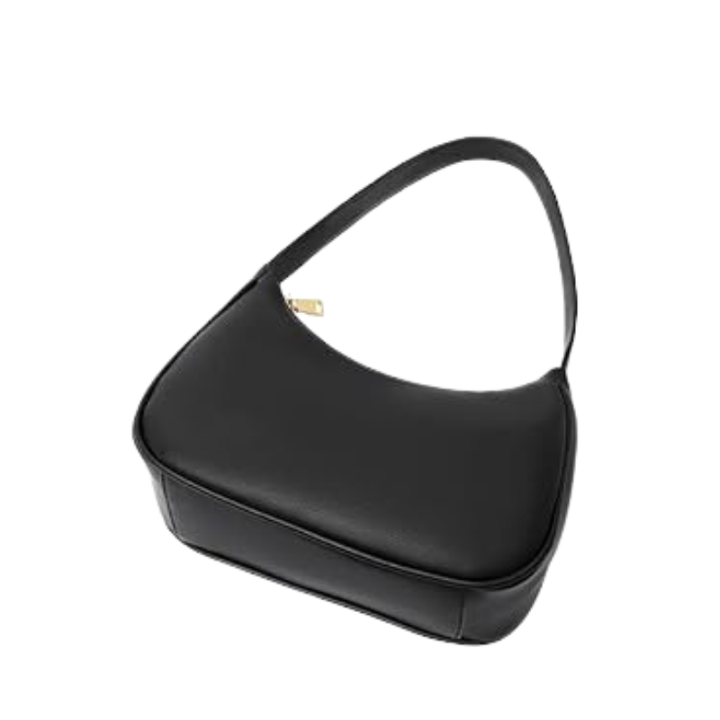 Women's Mini Shoulder Hobo Purse – Cute Clutch with Zipper Closure